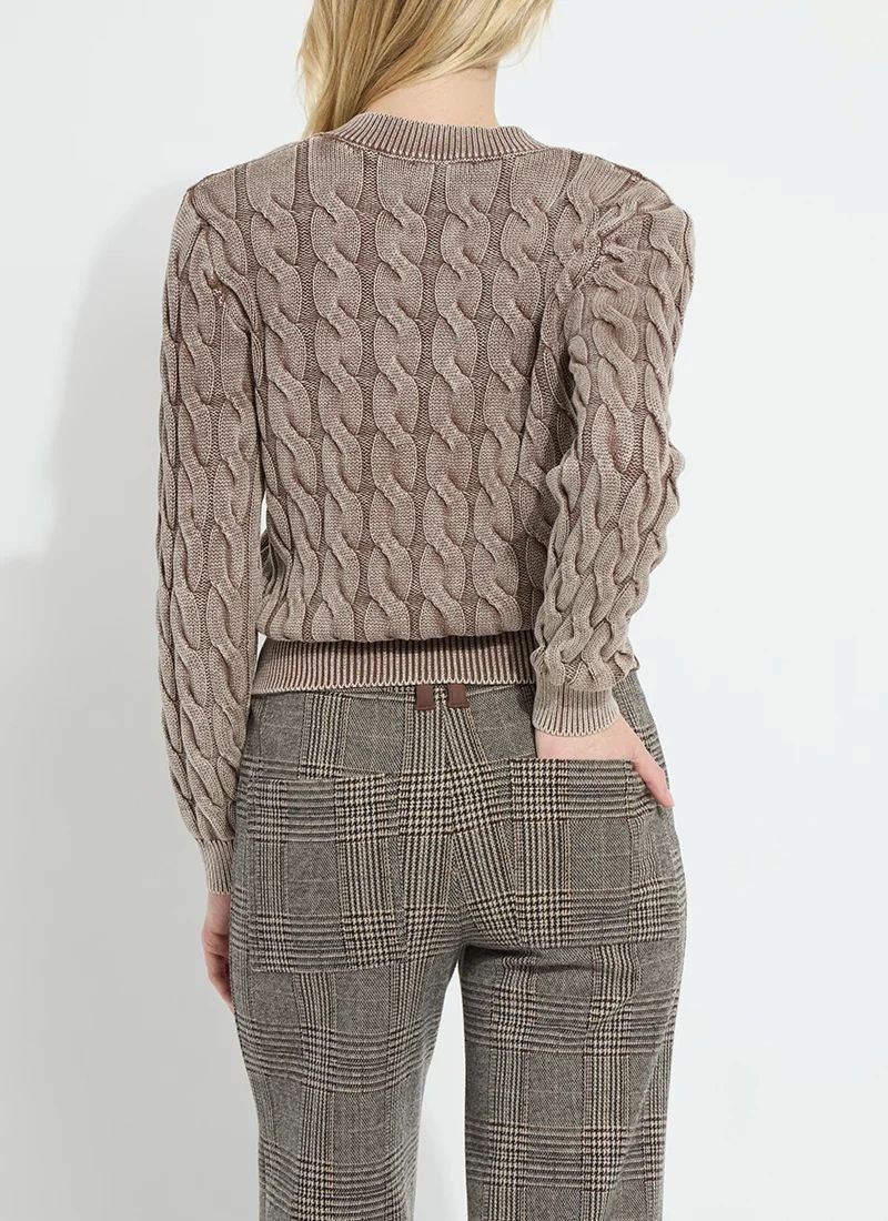 LYSSE Farrah Sunwashed V-Neck Sweater