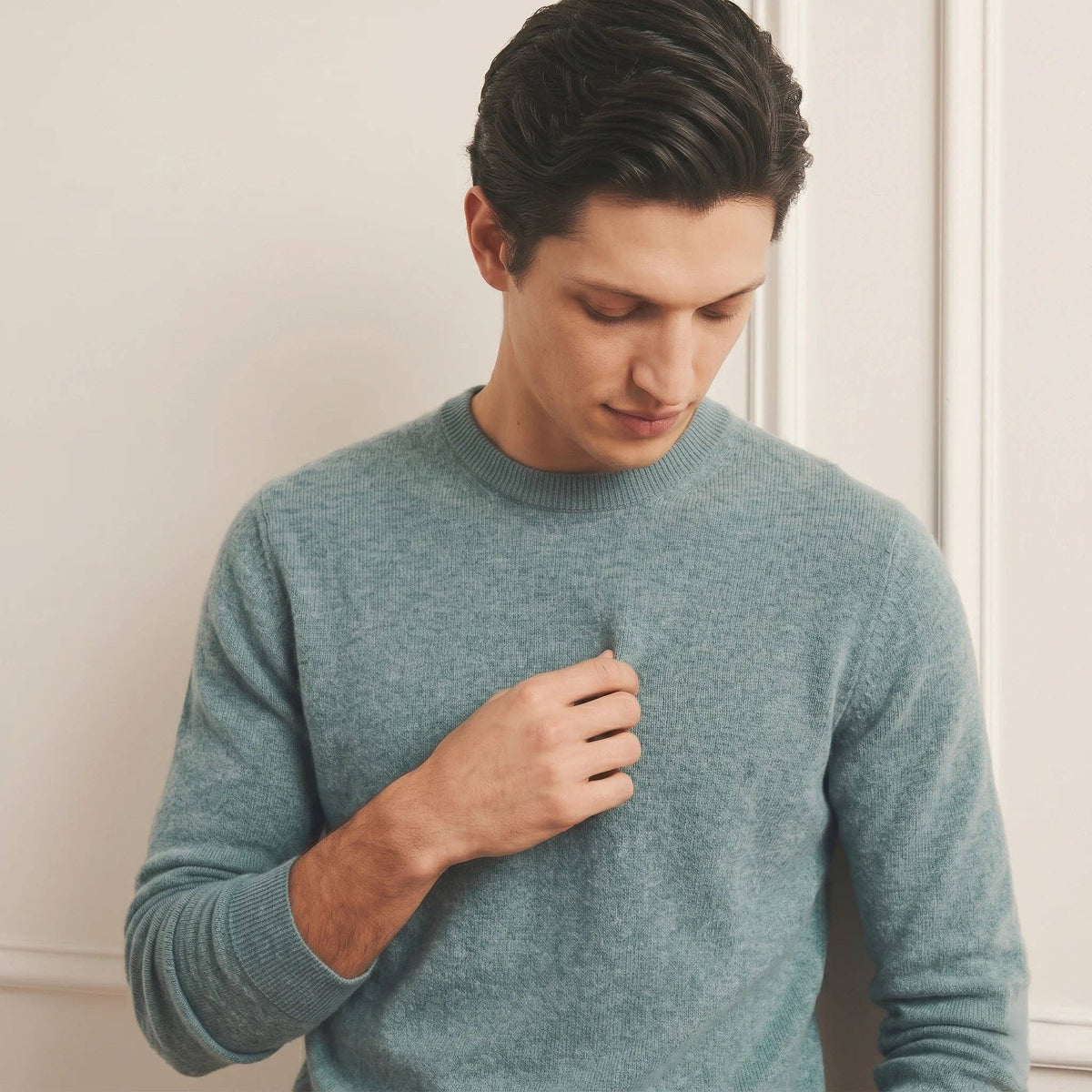 LUMUSAE LLC - Men's Cashmere Crewneck Sweater - The Original