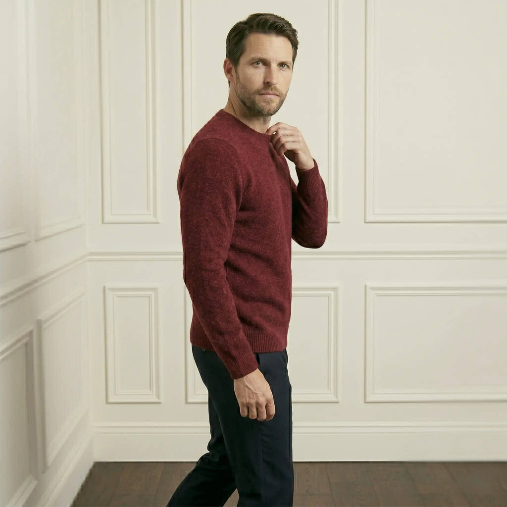 LUMUSAE LLC - Men's Cashmere Crewneck Sweater - The Original