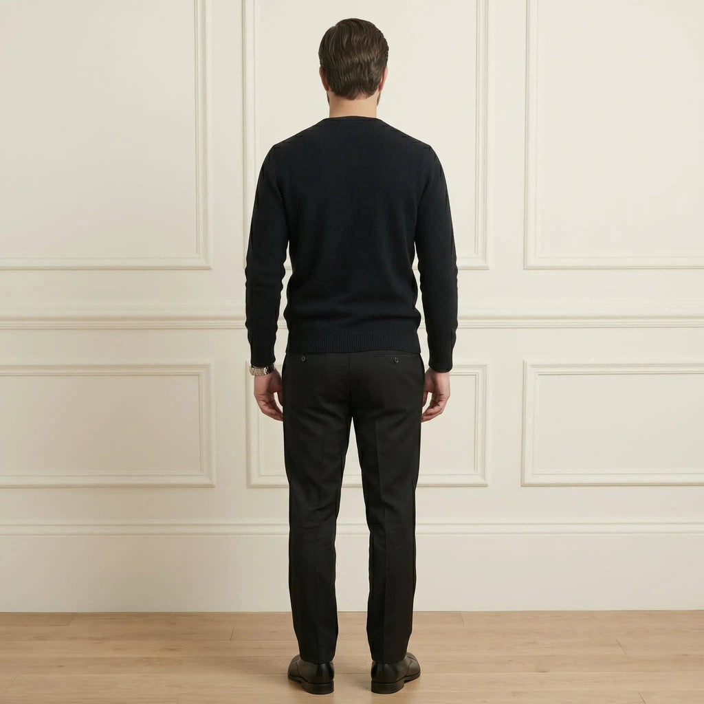 LUMUSAE LLC - Men's Cashmere Crewneck Sweater - The Original