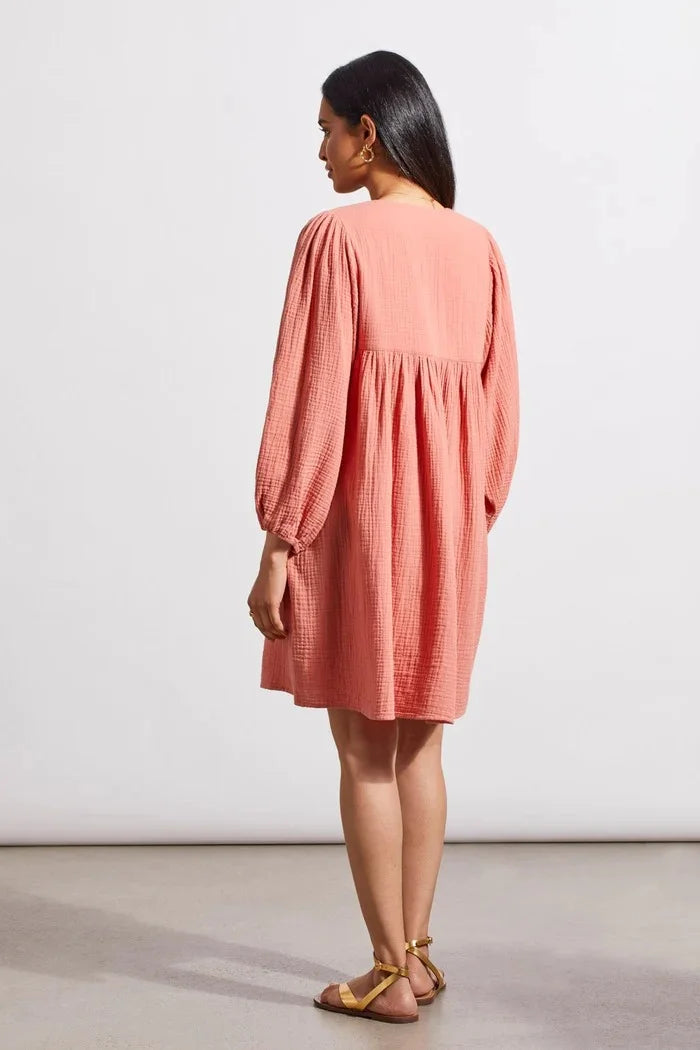 Tribal Jeans - Puff Sleeve Dress