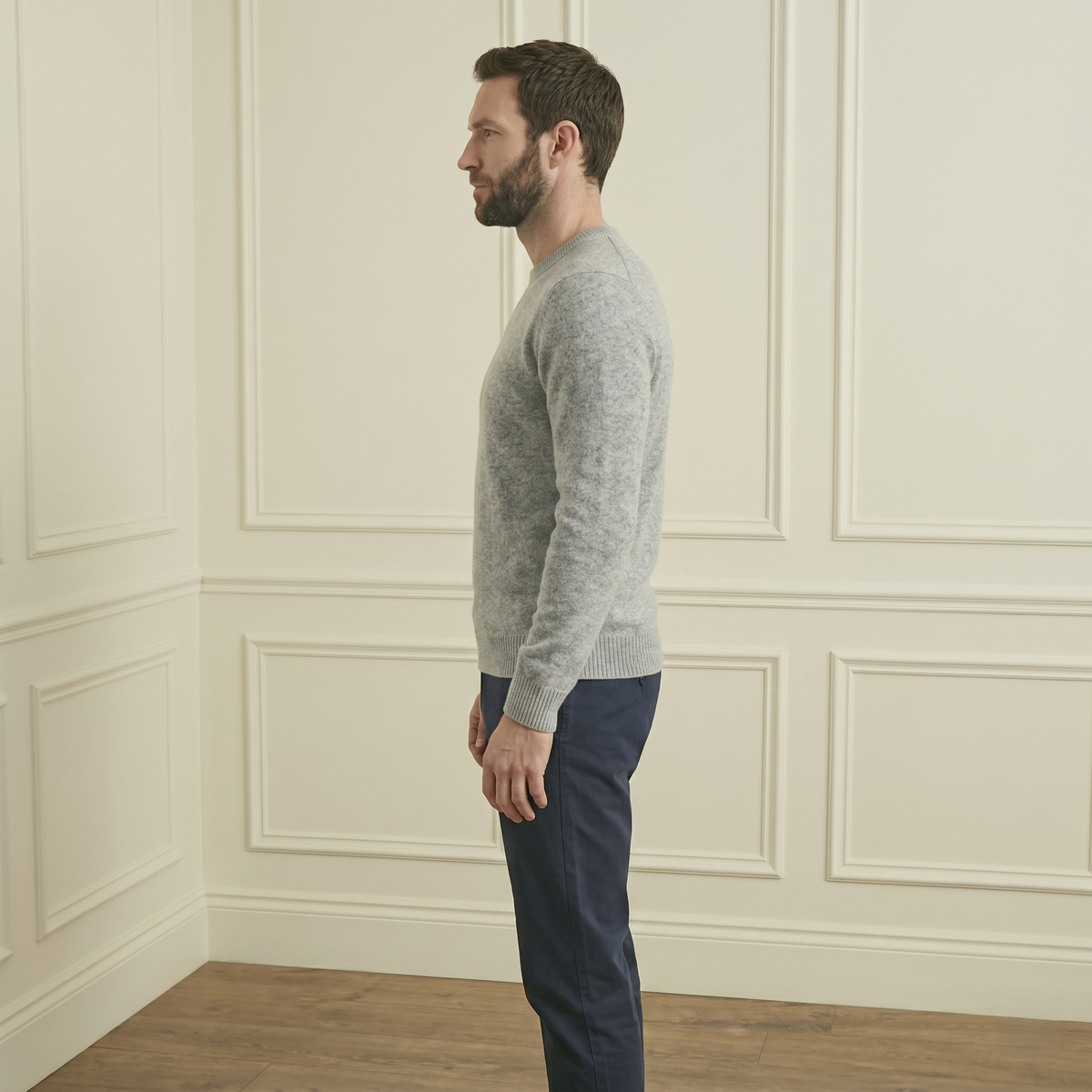 LUMUSAE LLC - Men's Cashmere Crewneck Sweater - The Original