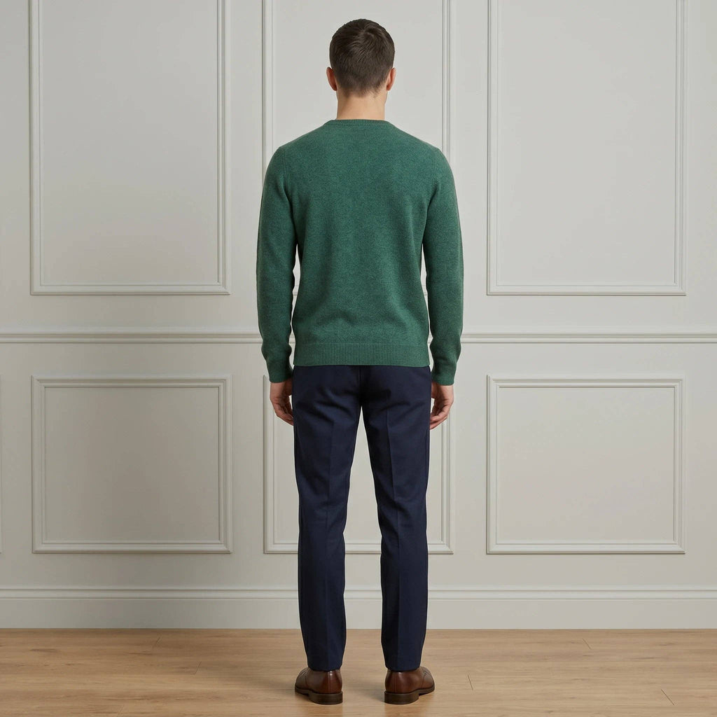 LUMUSAE LLC - Men's Cashmere Crewneck Sweater - The Original