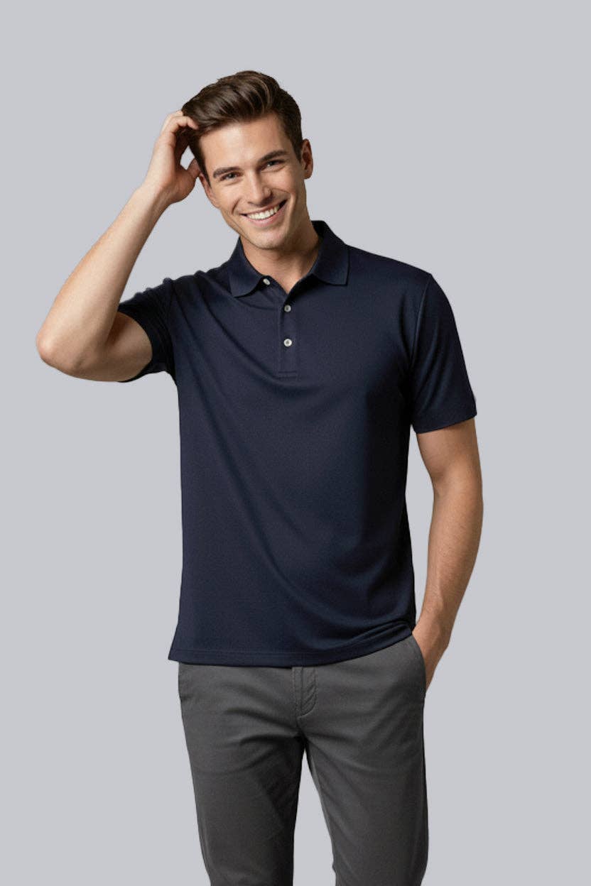 Spectra USA - UPF 50 Performance Polo: SAGE, L