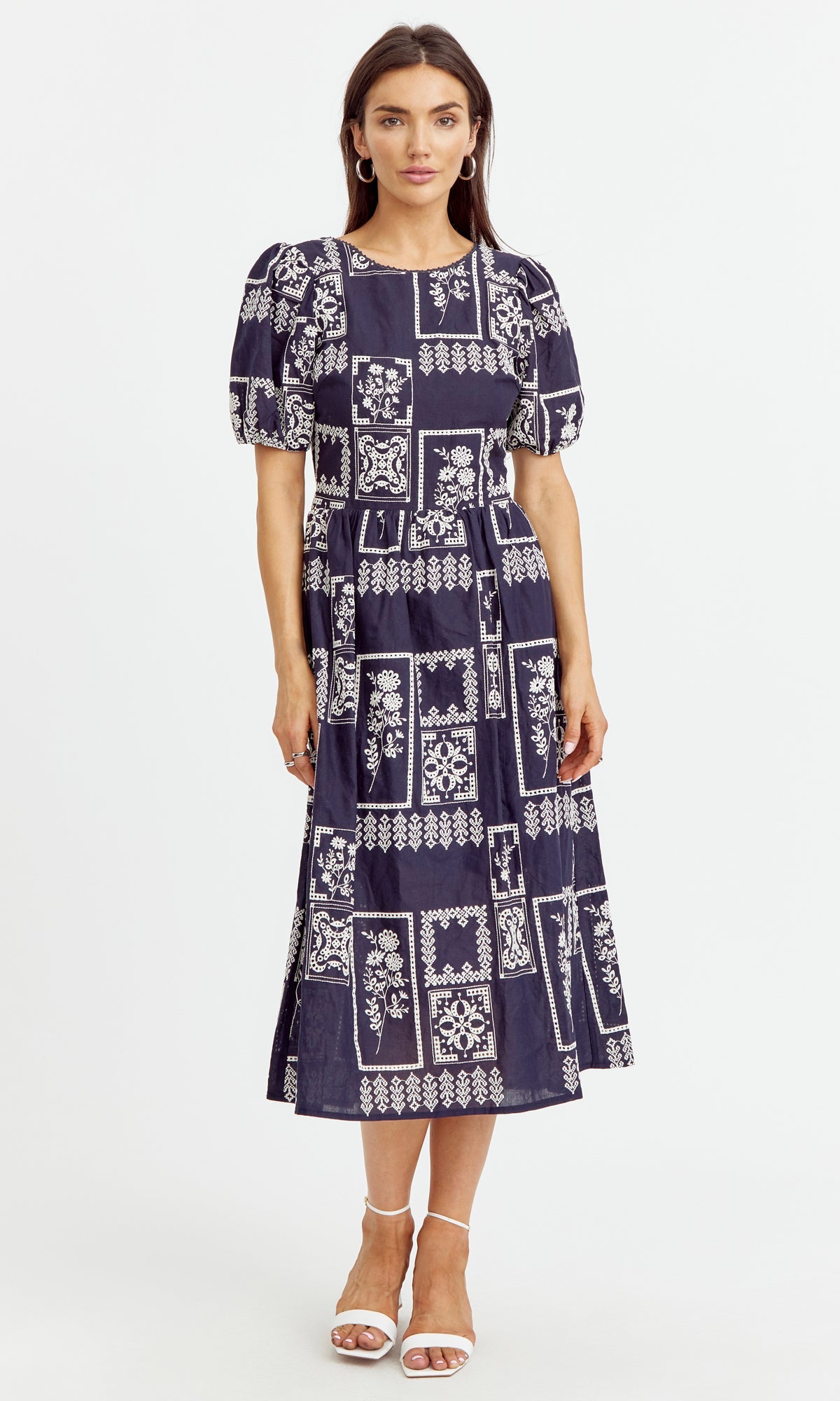Greylin Karina Embroidered Dress