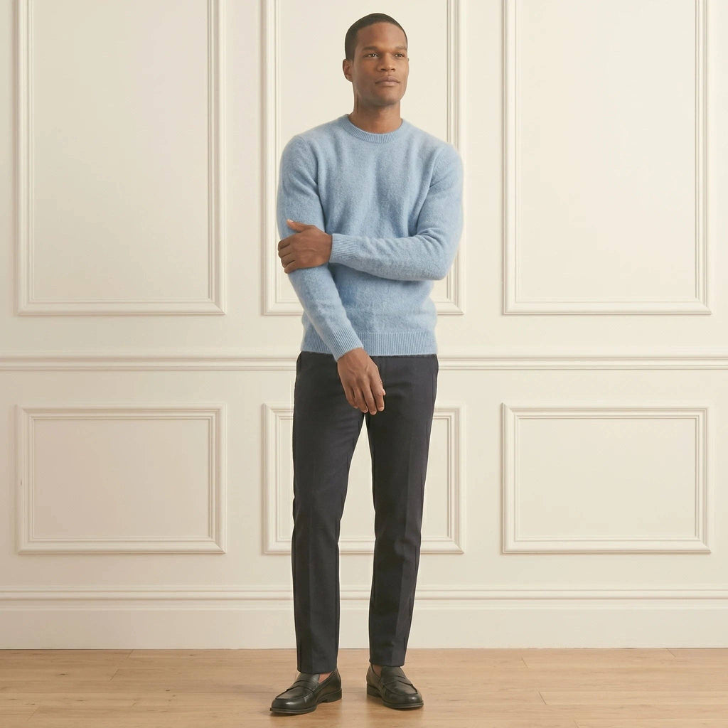 LUMUSAE LLC - Men's Cashmere Crewneck Sweater - The Original