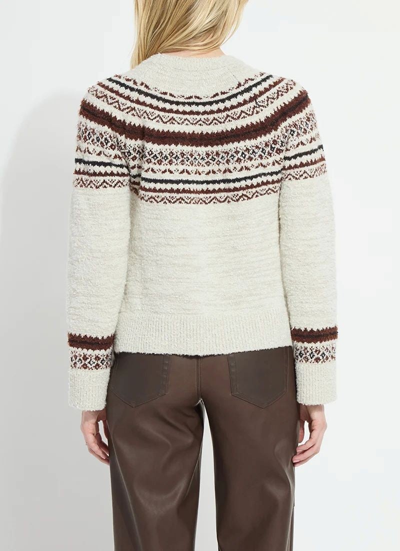 LYSSE Harriet Fair Isle Sweater