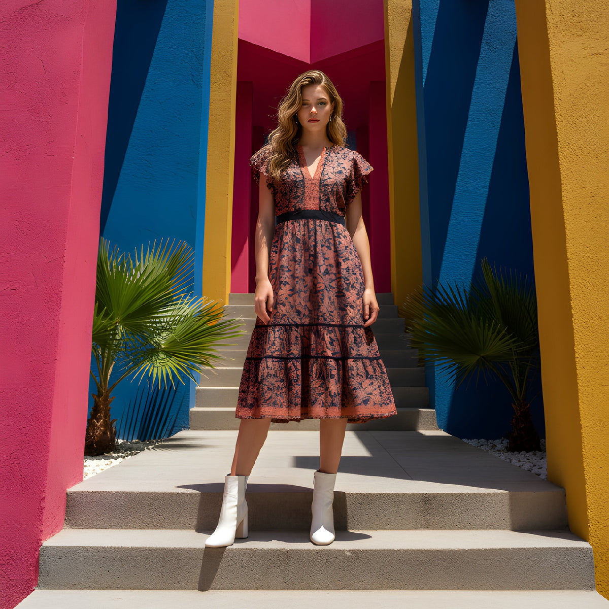 Lost And Wander Lady Of Siena Dress