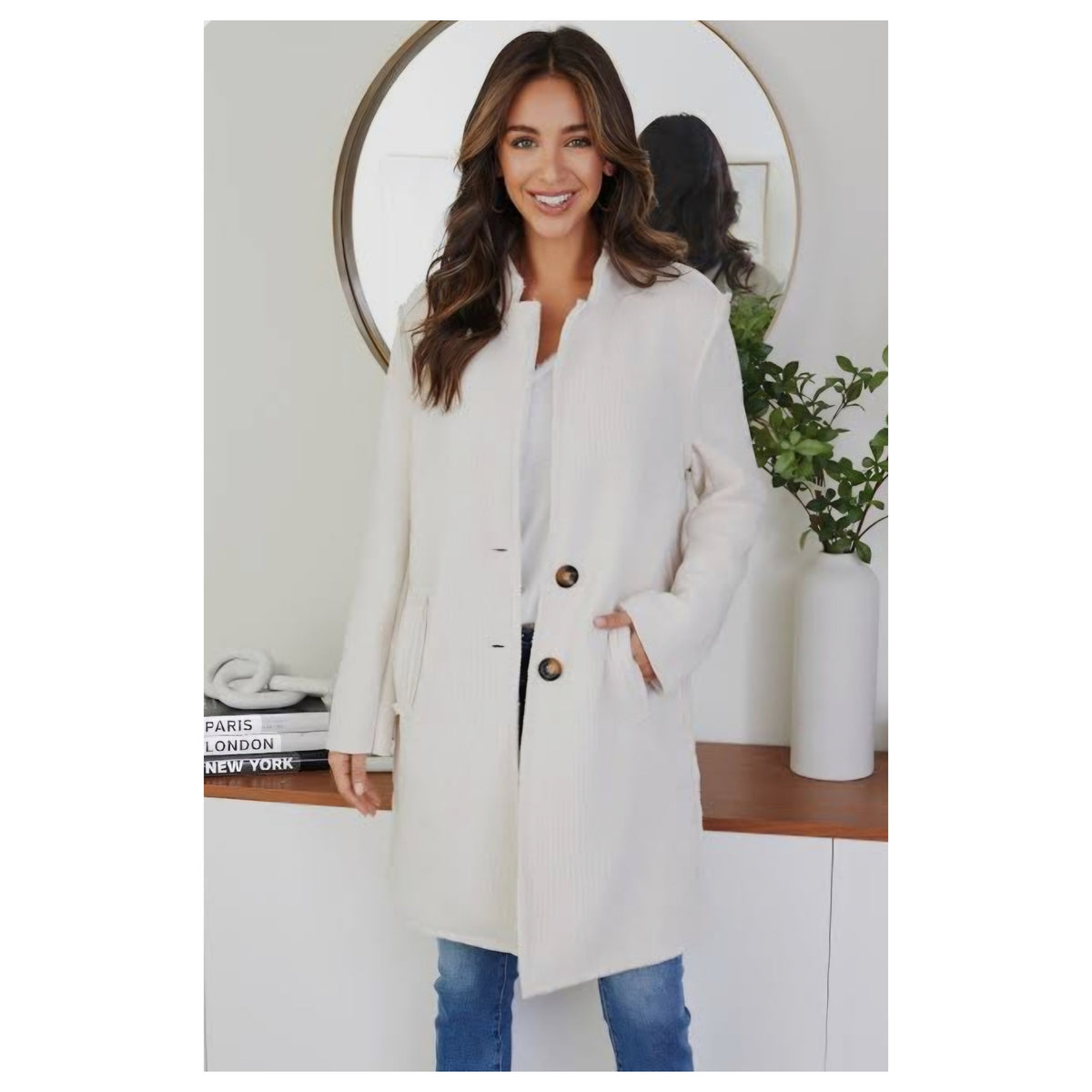 Milio Milano Corduroy Car Coat