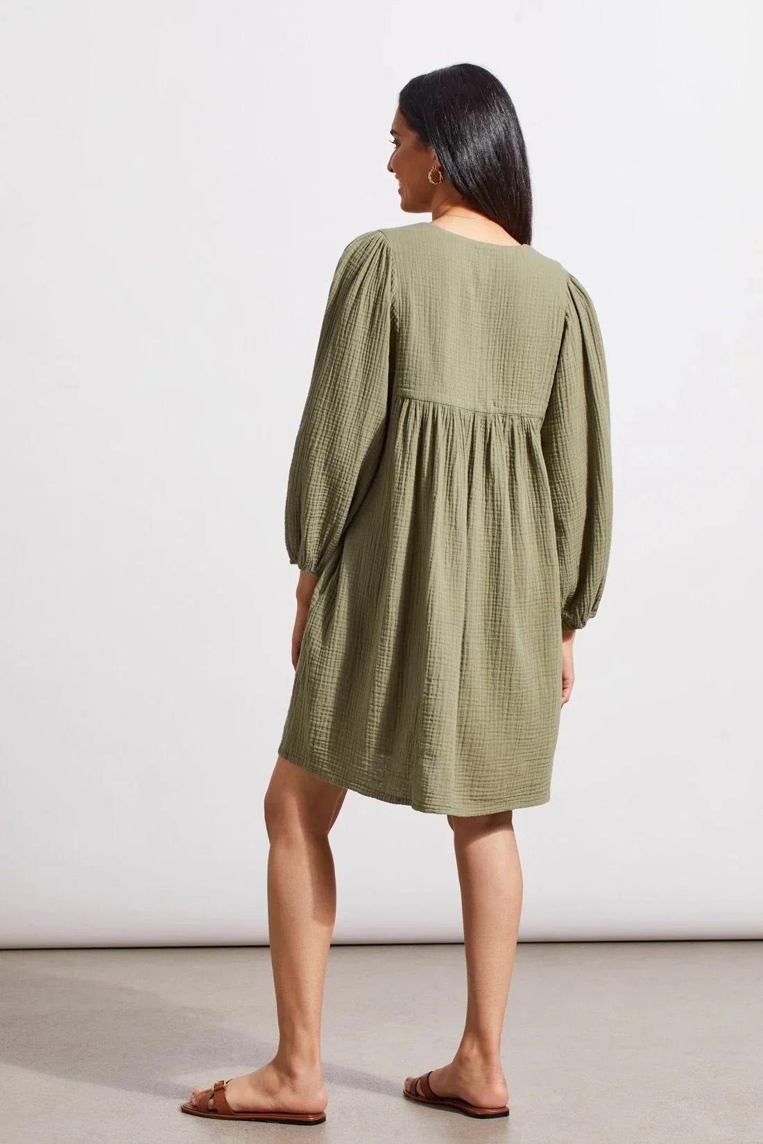 Tribal Jeans - Puff Sleeve Dress