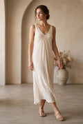 Tempo Paris Long Bias Dress - 100% Pure Silk