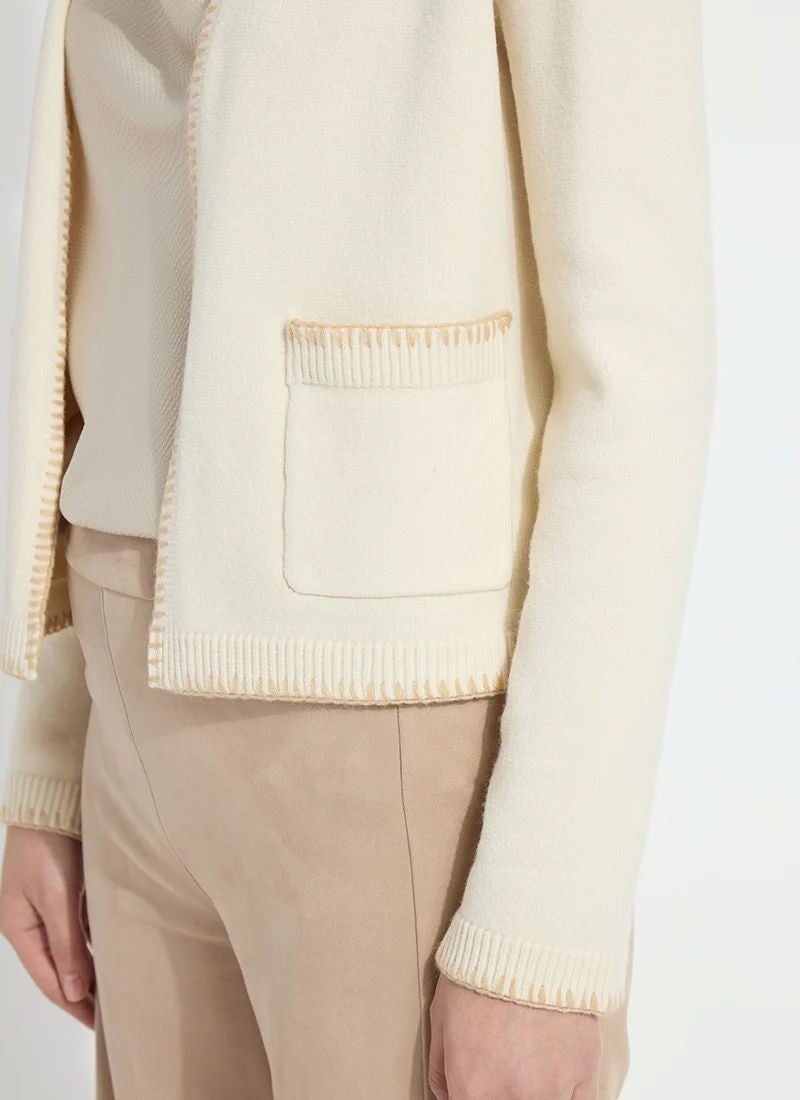 LYSSE Sherry Cozy Blanket Stictch Cardigan