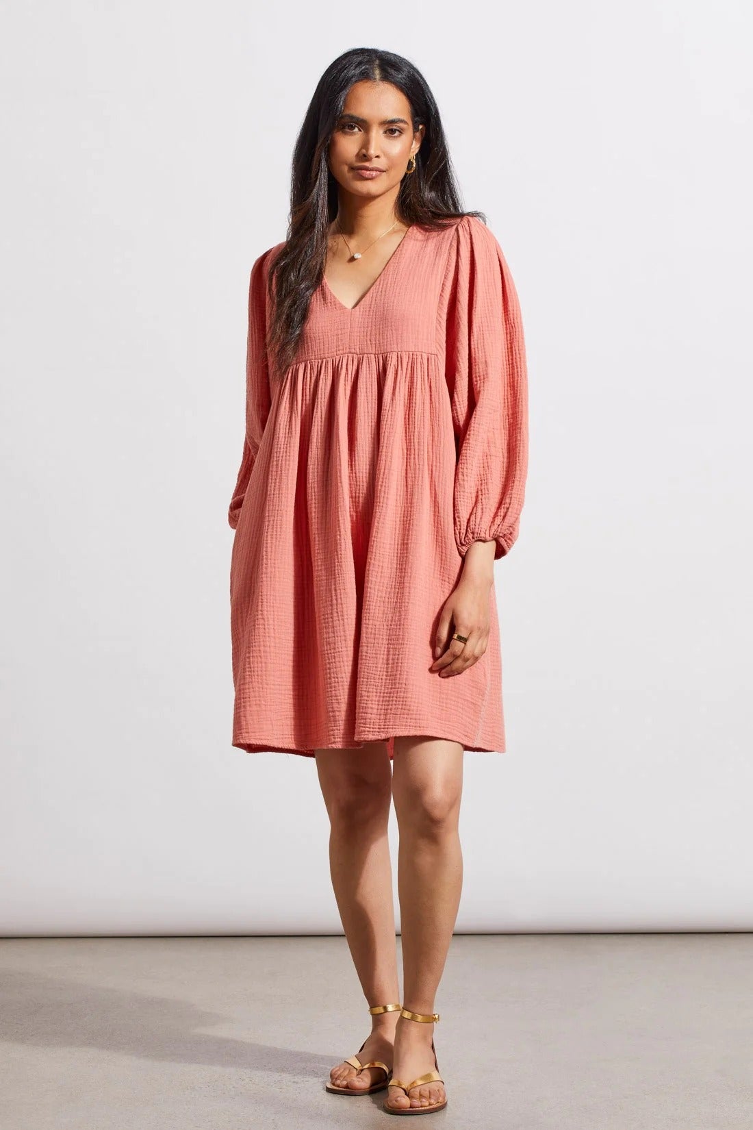 Tribal Jeans - Puff Sleeve Dress