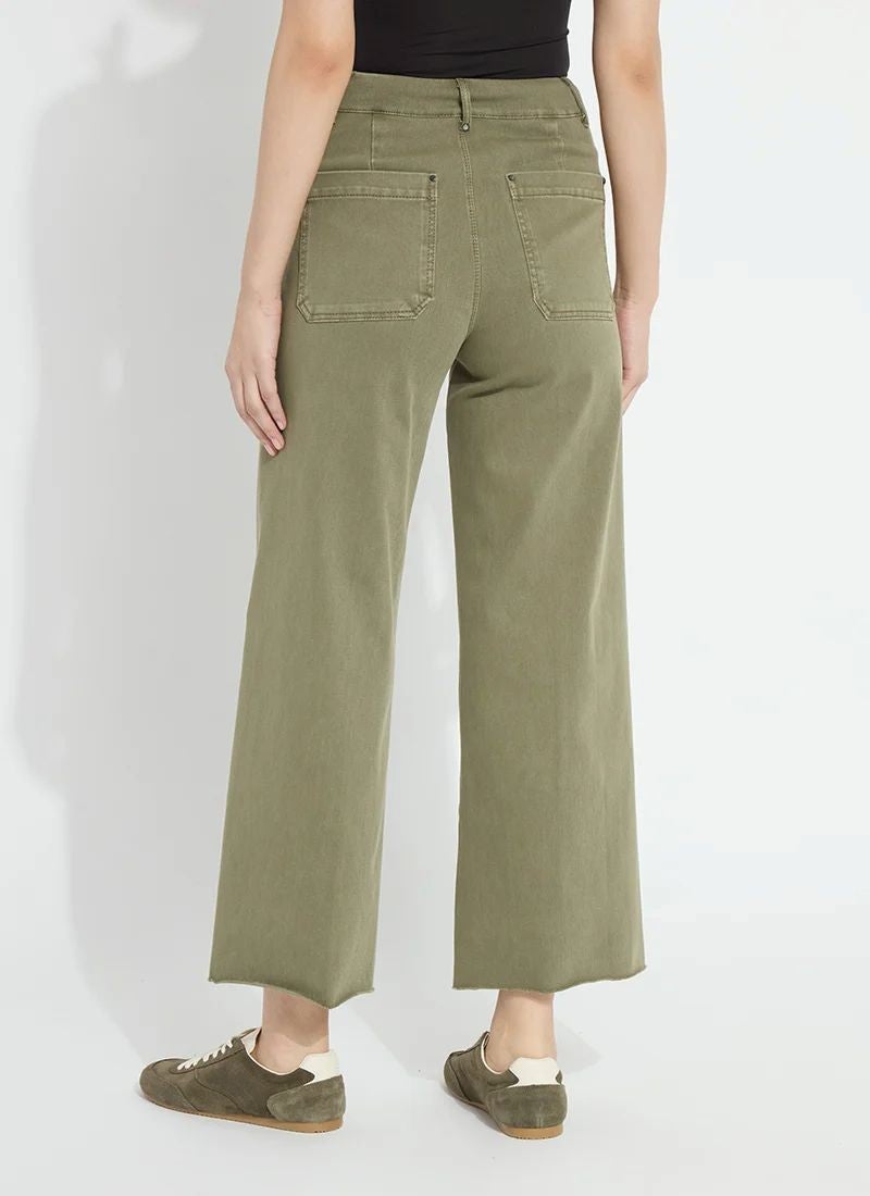 LYSSE Erin Hi Waist Wide Leg Denim Antigue Wash