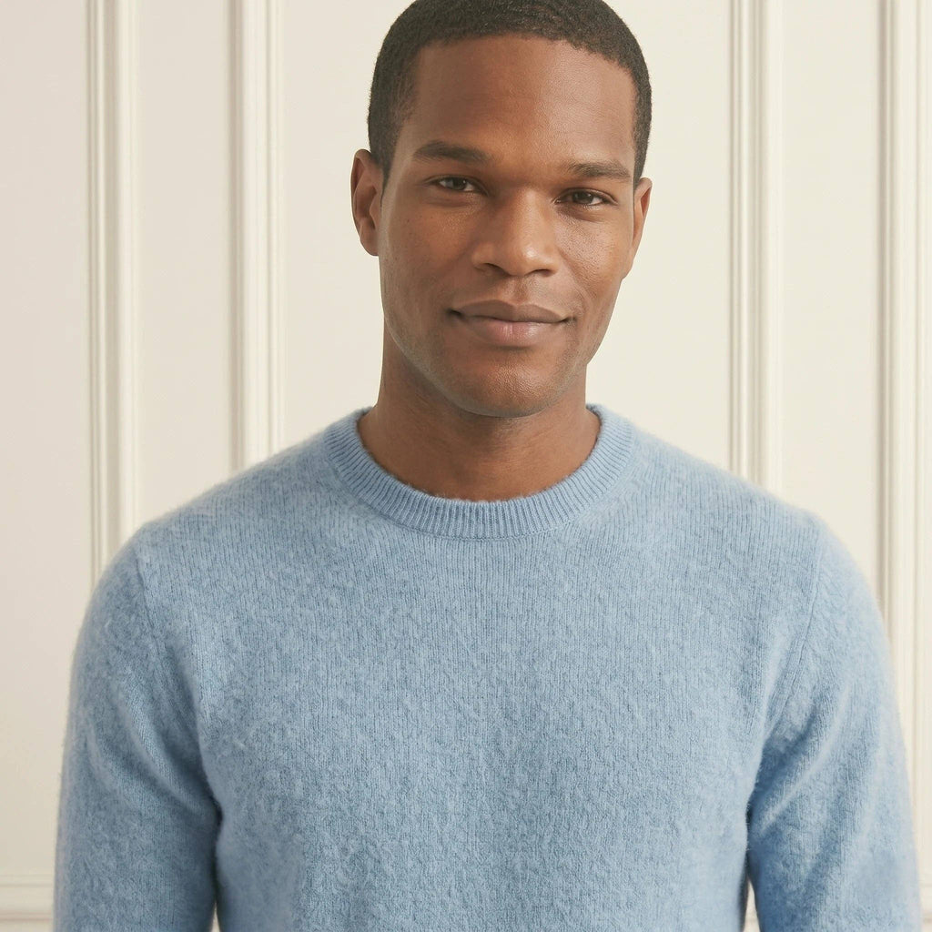 LUMUSAE LLC - Men's Cashmere Crewneck Sweater - The Original