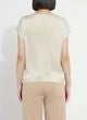 LYSSE Yasmin Drape Neck Sleeveless Blouse