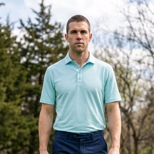 Flag & Anthem Baldwin Striped Aqua