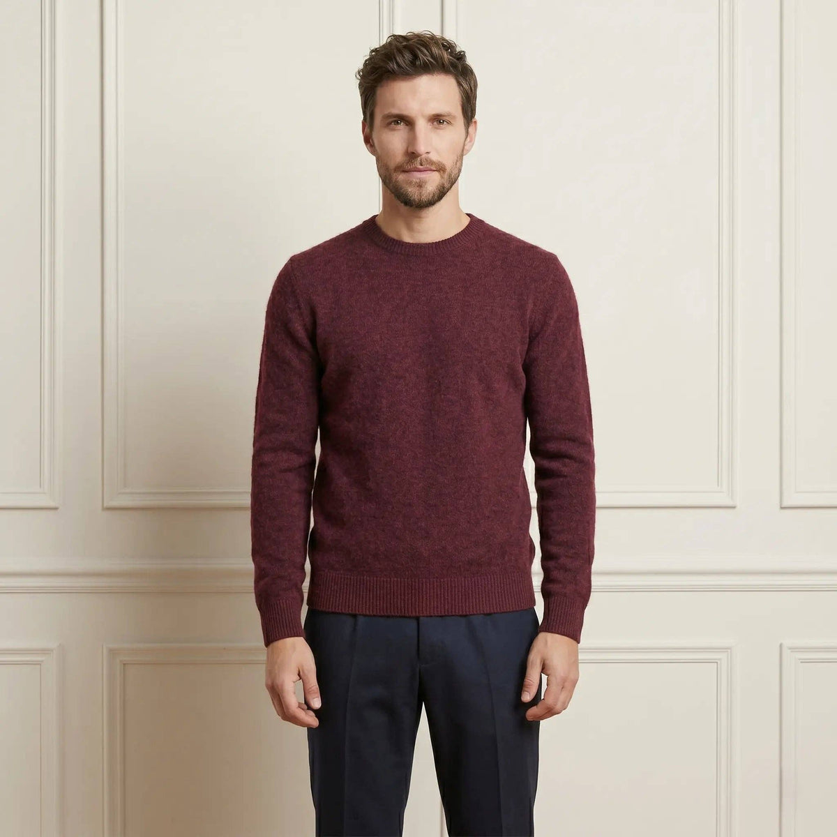 LUMUSAE LLC - Men's Cashmere Crewneck Sweater - The Original